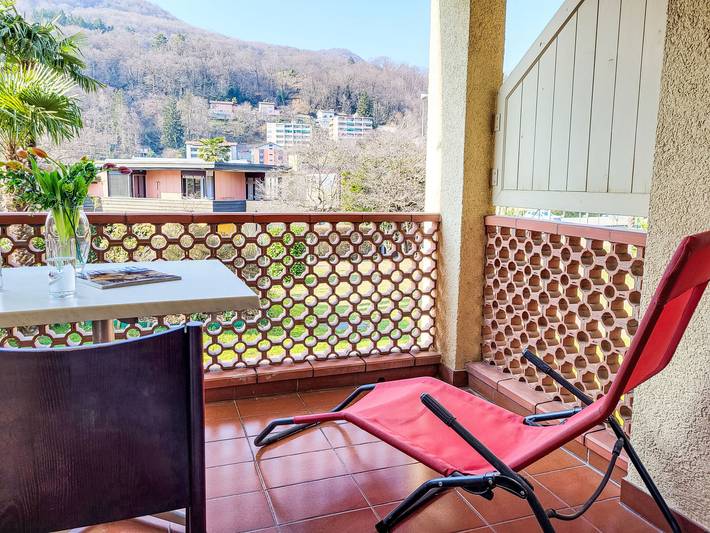 Ferienwohnung für 2 Personen, mit Ausblick und Seeblick sowie Garten am Luganersee - 4