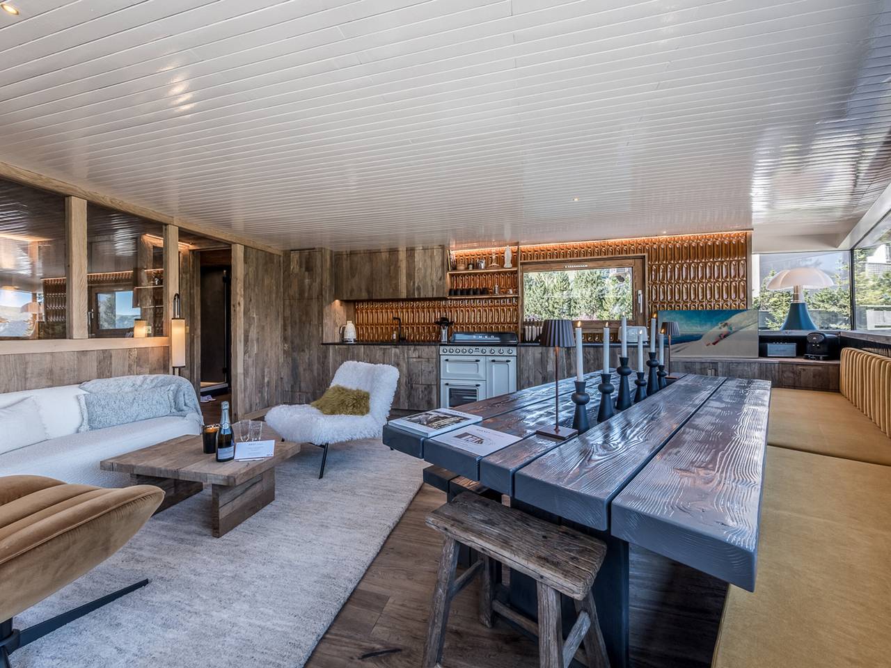 Geheel appartement, Charming apartment with included services in Courchevel in Courchevel 1850, Saint-Bon-Tarentaise