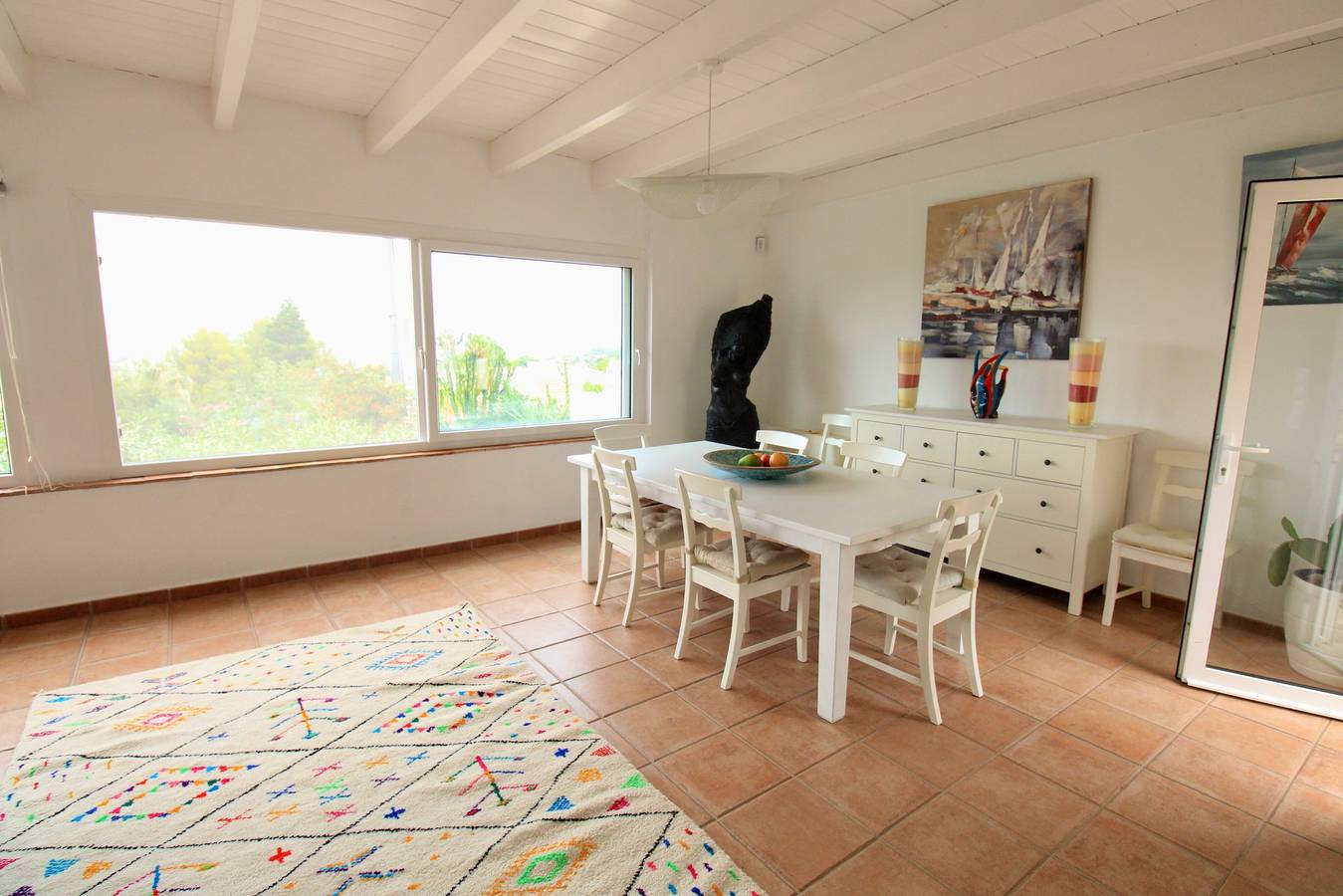 Casa de vacaciones 'Villa Betty' con vistas al mar, Wi-Fi y aire acondicionado in Montgó, Dénia