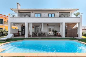 Casa rural para 12 personas, con jardín en Península de Troia