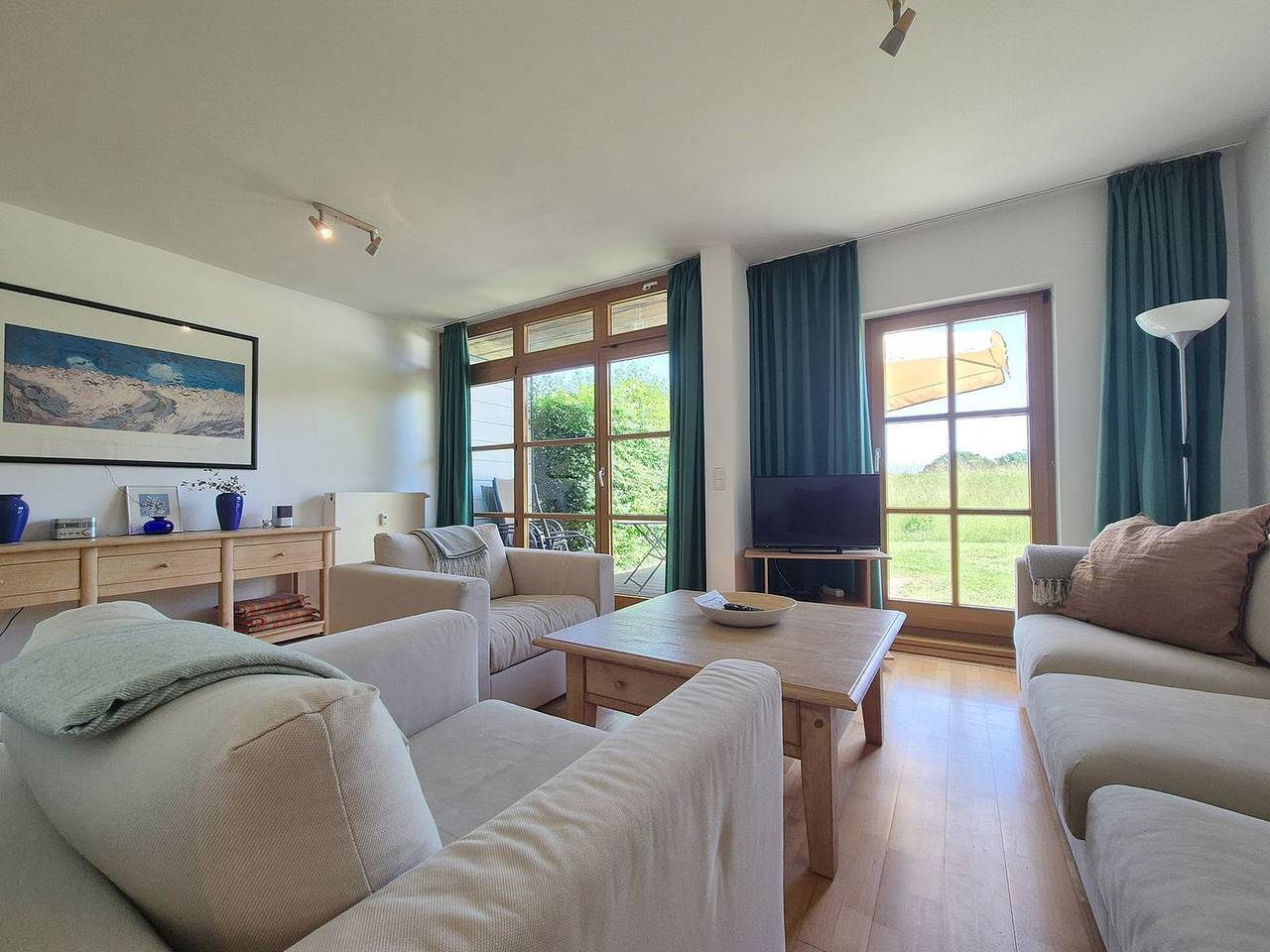 Ganze Wohnung, Gemütliche Ferienwohnung mit Terrasse und ländlichem Ausblick in Wittenbeck in Wittenbeck, Rostock und Umgebung