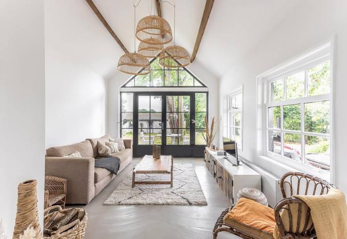 Location de vacances pour 6 personnes, avec vue ainsi que terrasse et jardin à Cadzand