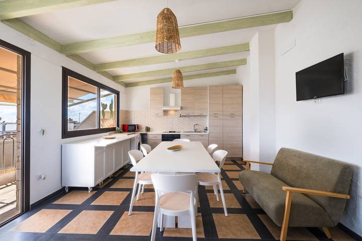 Location de vacances pour 9 personnes, avec balcon, animaux acceptés à Torre Lapillo - 3