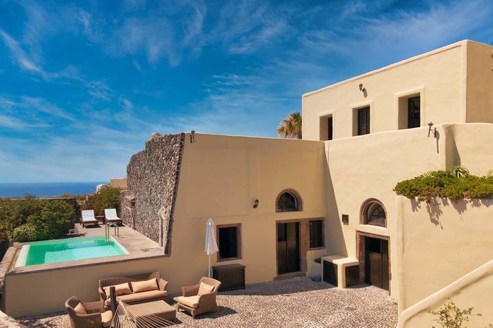 Location de vacances pour 6 personnes, avec jardin et terrasse à Megalochori - 3