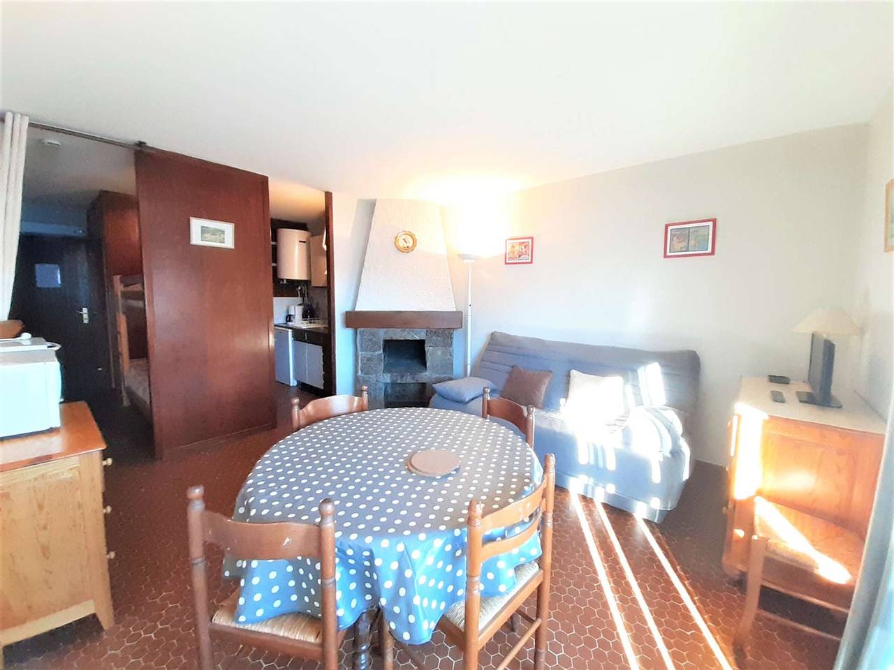 Ganzes Studio, Gemütliches Studio für 4, Balkon, ausgestattete Küchenzeile, Pla D'Adet in Saint-Lary-Soulan, Nationalpark Pyrenäen