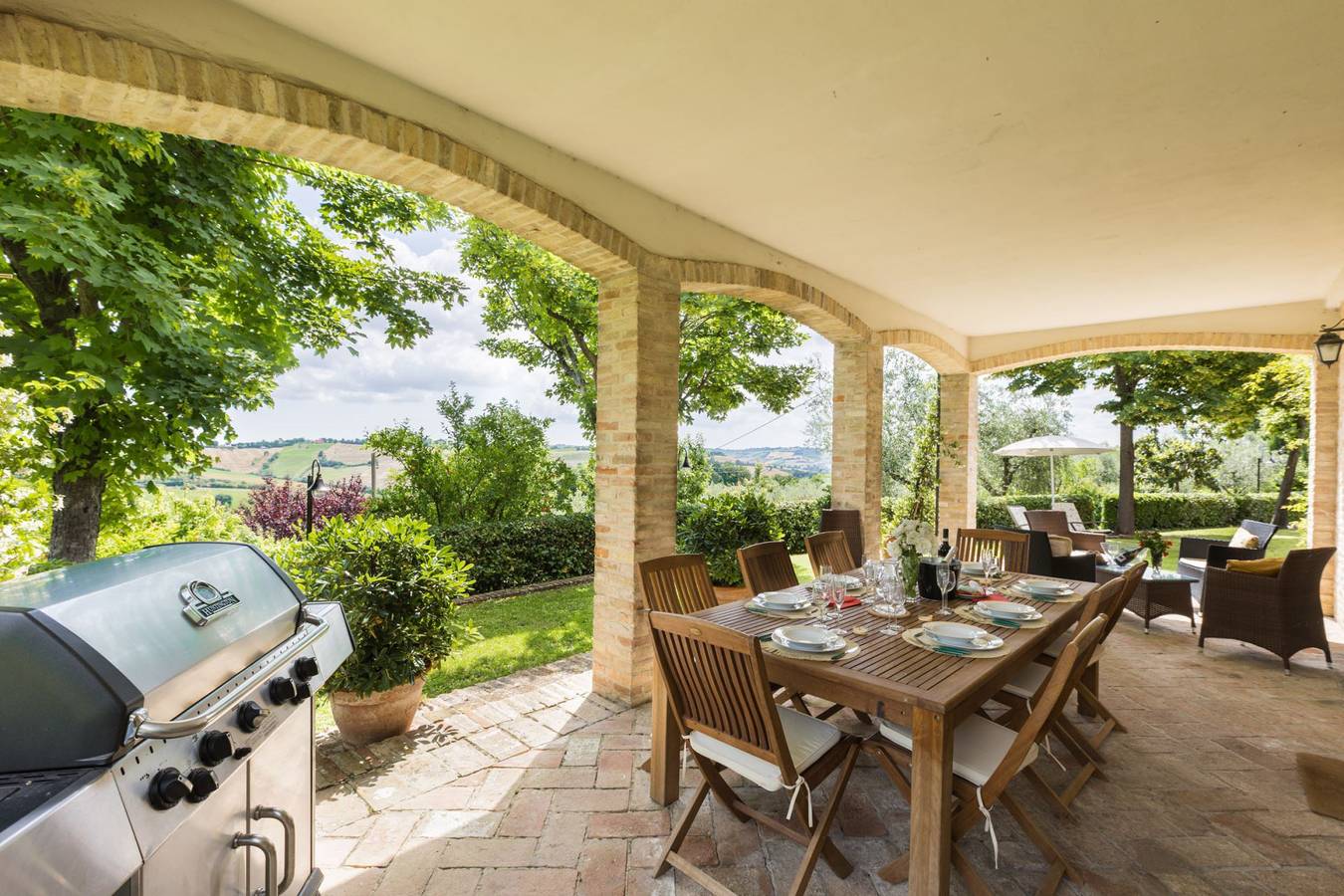 Villa Azzurra in Mondavio, Valle del Metauro