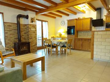 Chalet pour 5 personnes, avec jardin et terrasse en Savoie