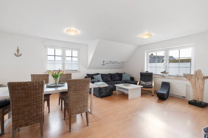 Geheel appartement, Appartement 'Ferienhof Wernecke' met gedeelde tuin, balkon en wifi in Grömitz, Kreis Ostholstein