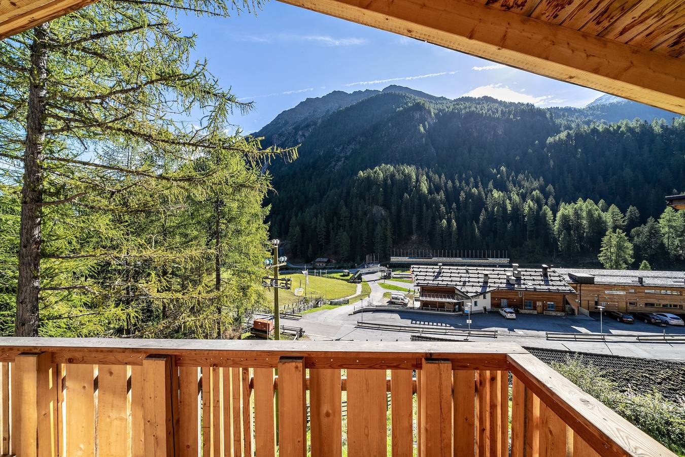 Ganze Wohnung, Ferienwohnung "Grogg 608 I I" mit Bergblick, Garten und Wlan in Martell, Nationalpark Stilfser Joch
