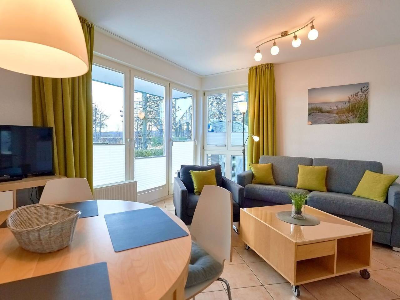 Ganze Ferienwohnung, Villa Schwan Binz | Wohnung 19b | Mohnblume in Binz, Rügen