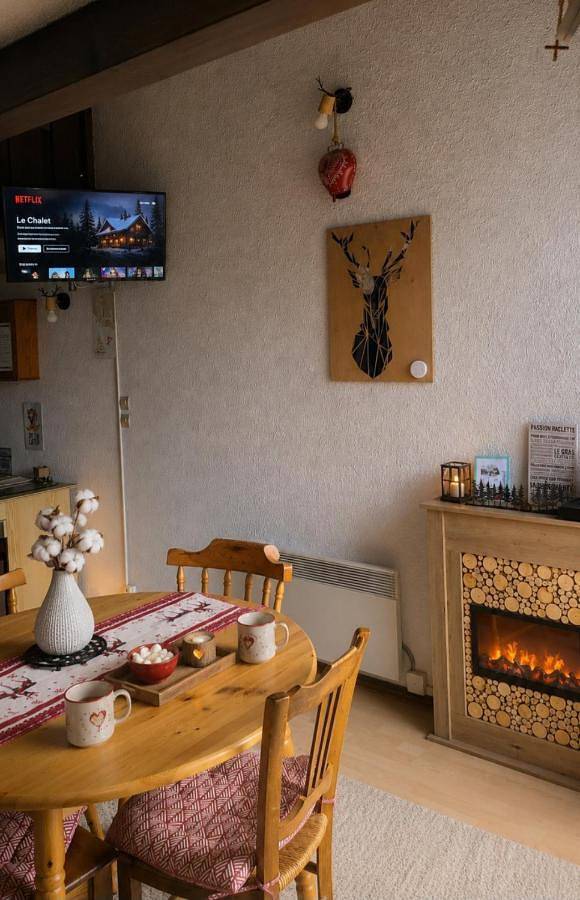 Chalet pour 5 personnes, avec jardin et vue à Les Rousses - 4