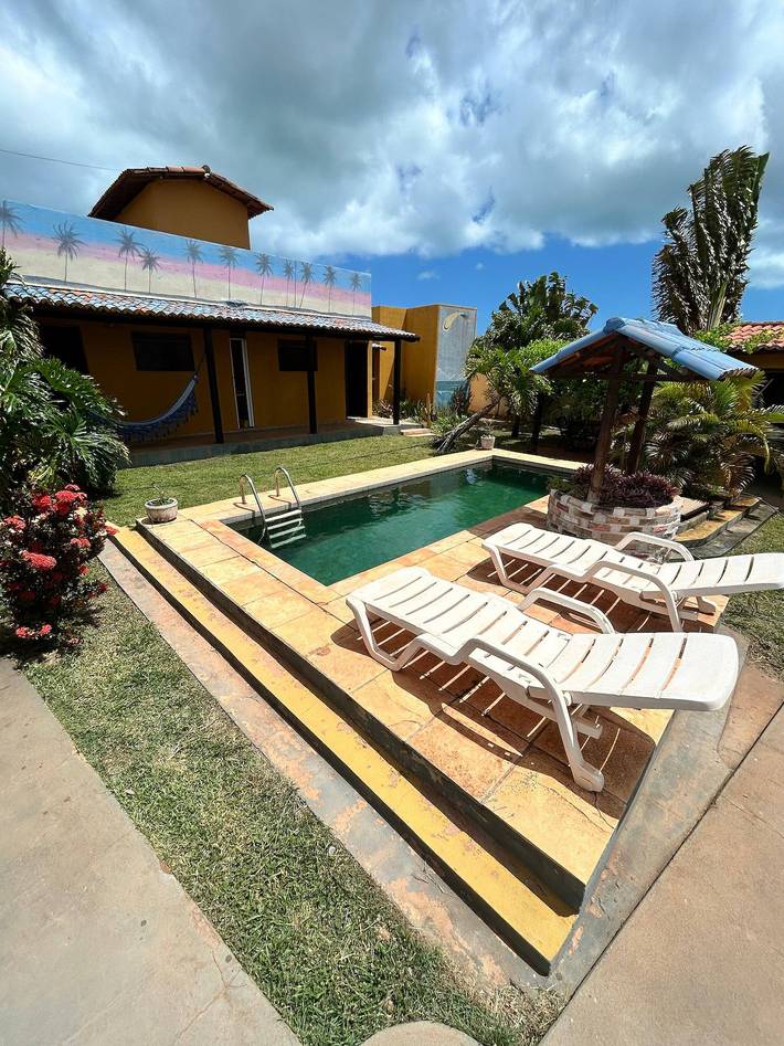 Camera bella e accogliente con piscina in São Miguel do Gostoso, Litoral Potiguar