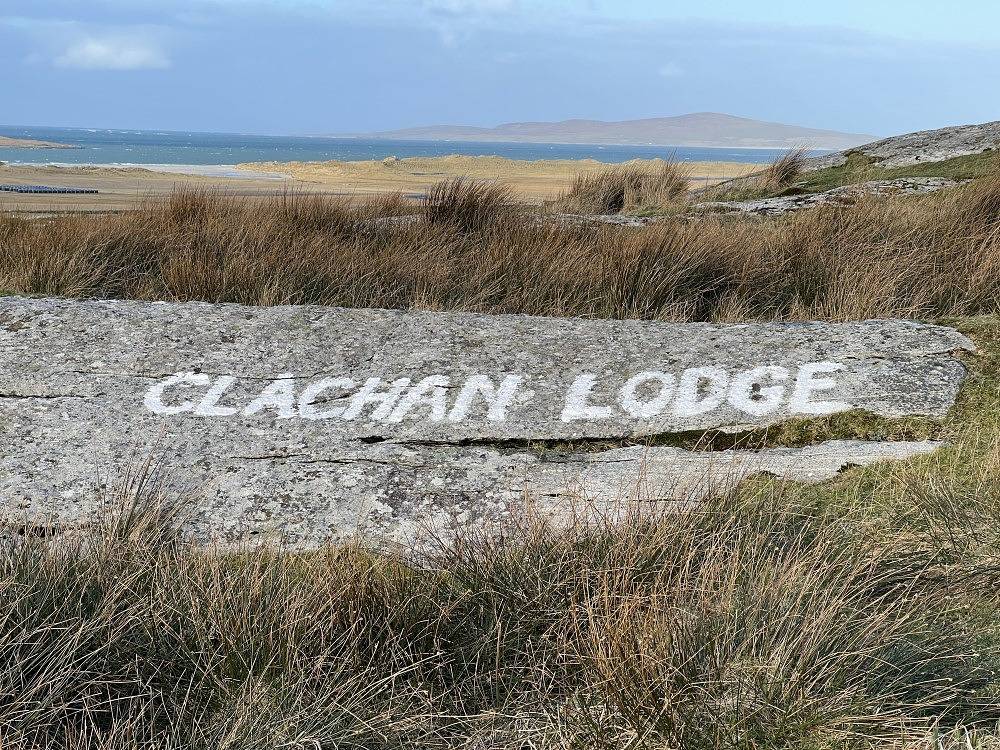 Clachan Lodge in North Uist, Outer Hebrides