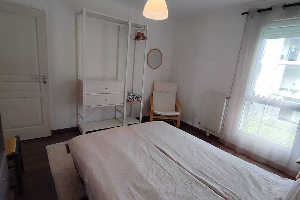 Appartement entier, L'Alcôve, Dijon Ville — T3, 63m², garage, terrasse, Wifi, pour 6 personnes. in Dijon, Région de Dijon