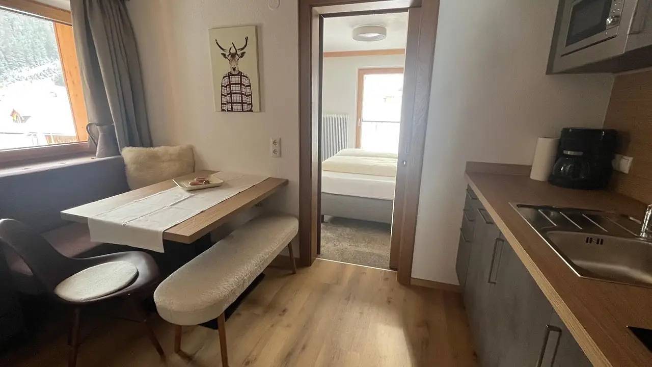 Ganze Ferienwohnung, Ferienwohnung für 3 Personen (38 m²) in Galtür in Galtür, Verwall