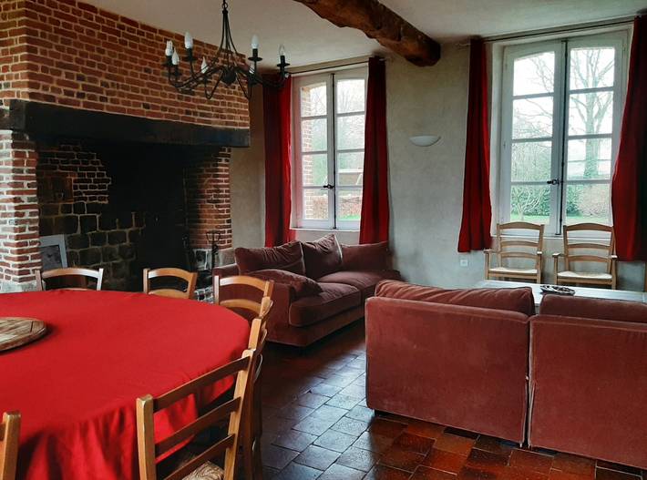 Gîte pour 10 personnes, avec jardin et terrasse en Seine-Maritime - 3