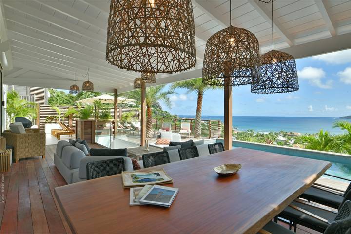 Vacation rental for 4 people, with terrace and pool in Saint-Barthélemy