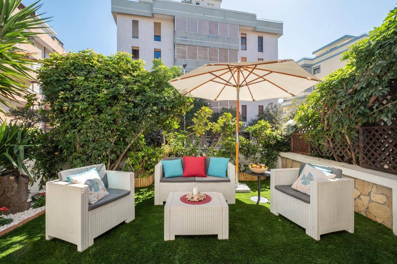 Elegante Villa Lu' centro Città a 10 minuti dal mare in Sant'Alenixedda, Cagliari
