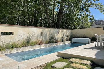 Gîte pour 4 personnes, avec terrasse et jardin à Berson