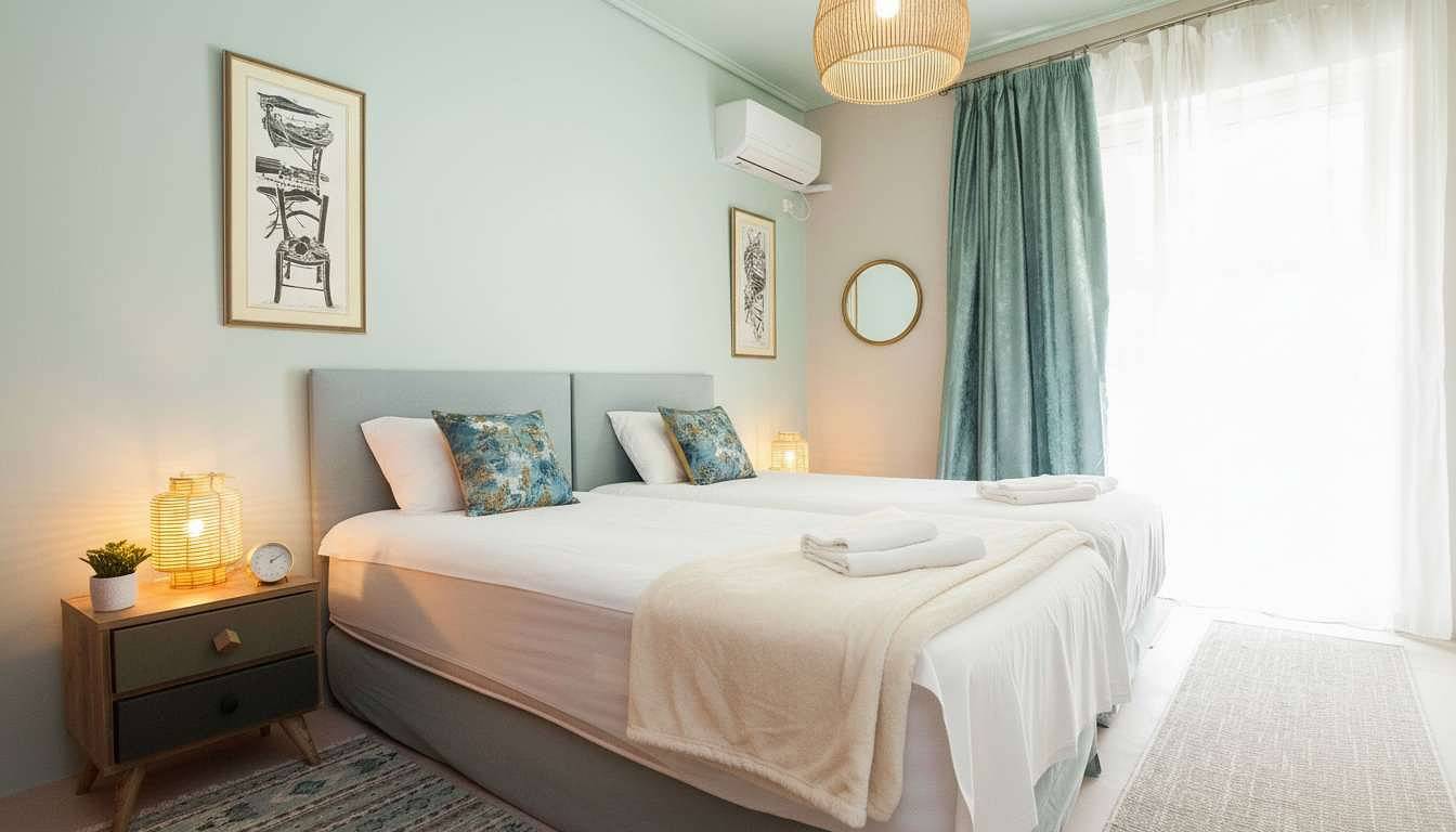 Appartement entier, Appartement de vacances pour 7 personnes avec balcon/terrasse in Athènes, Section sud d'Athènes
