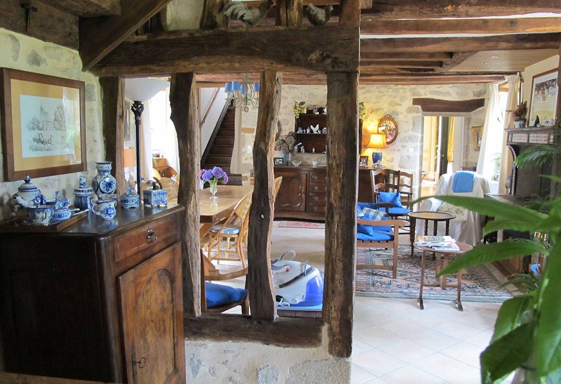 Chambres et table d'hôtes de charme Le Masbareau - La chambre de tante Chantal in Royères, Région de Limoges