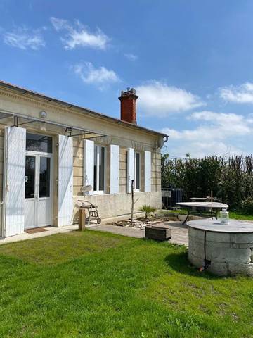 Ferienhaus für 4 Personen, mit Terrasse und Garten in Gaillan-en-Médoc