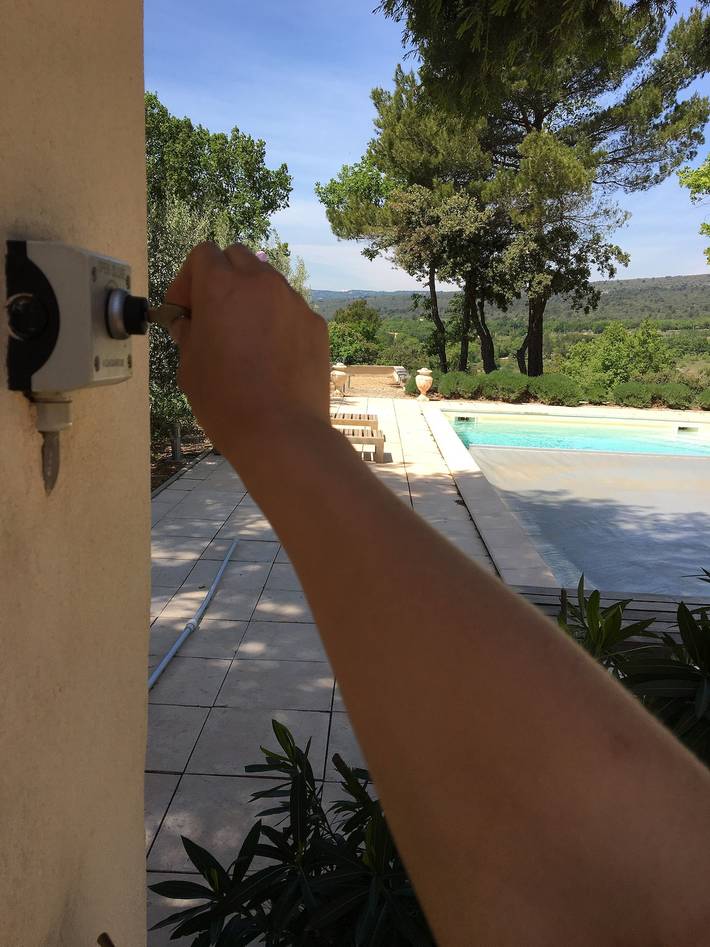Gîte pour 6 personnes, avec piscine, animaux acceptés à Saint-Saturnin-lès-Apt - 3