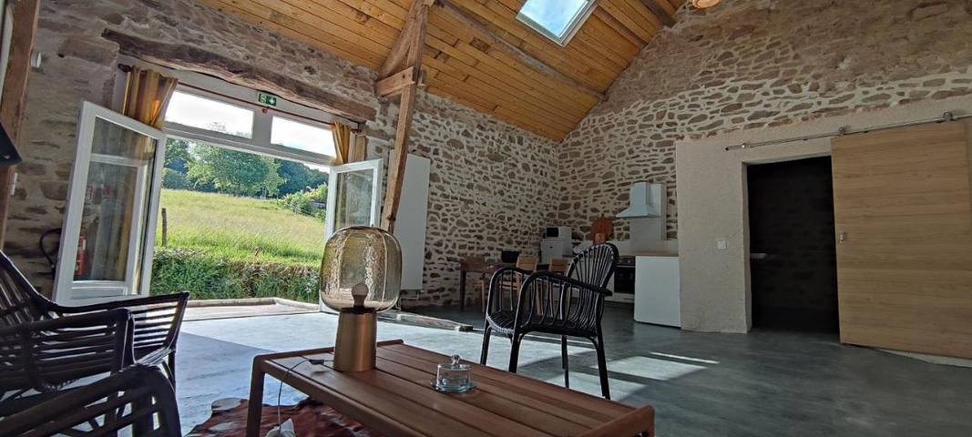 Maison de vacances pour 2 personnes, avec Balcon et Terrasse ainsi que Jardin et Vue