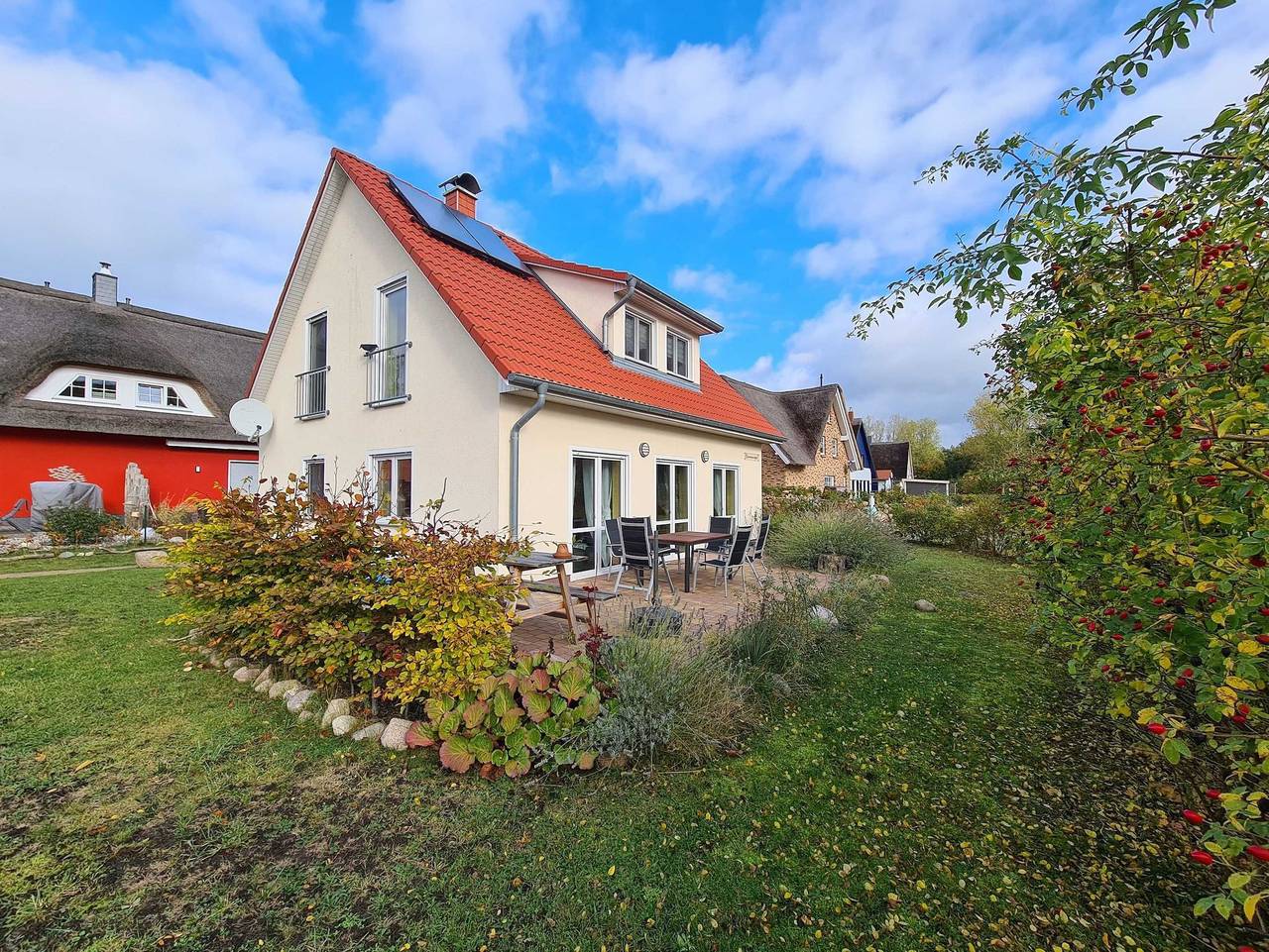 A4 Ferienhaus Sturmvogel mit Kamin Ostseebad Rerik/neu - 4-Raum-Ferienhaus (max. 6 Erw.+1 Baby) mit Kamin in Rerik, Neubukow-Salzhaff