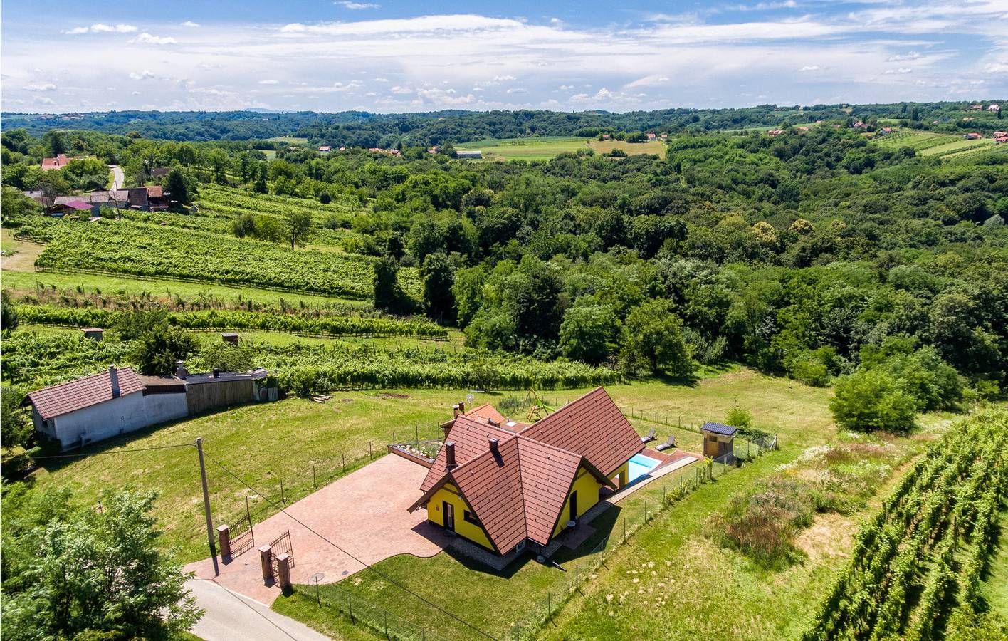 Maison de vacances pour 6 personnes avec vue in Medimurje