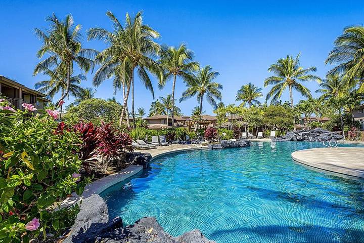 Villa pour 6 personnes, avec jardin et jacuzzi ainsi que balcon et piscine dans Hawai - 3