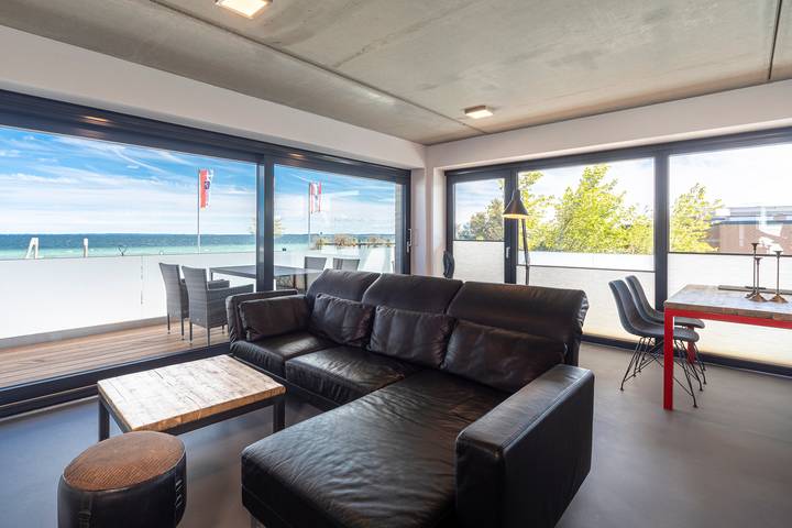 Ferienwohnung für 4 Personen, mit Balkon und Sauna in Haffkrug