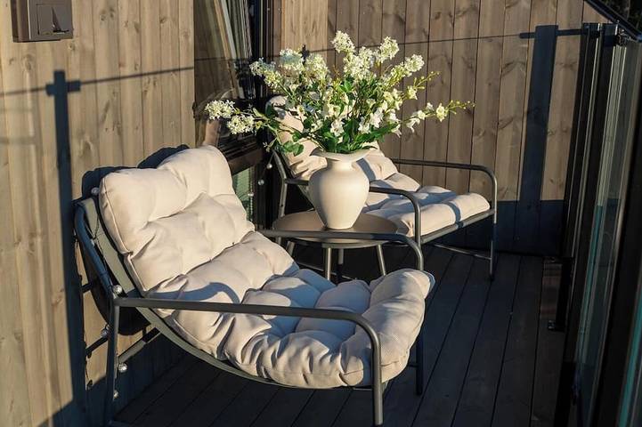 Ferieleilighet for 2 personer, med balkong, dyr tillatt - 1
