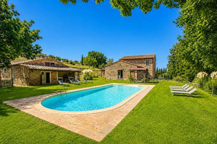 Villa mit pool für 6 Personen, mit Garten in Italien