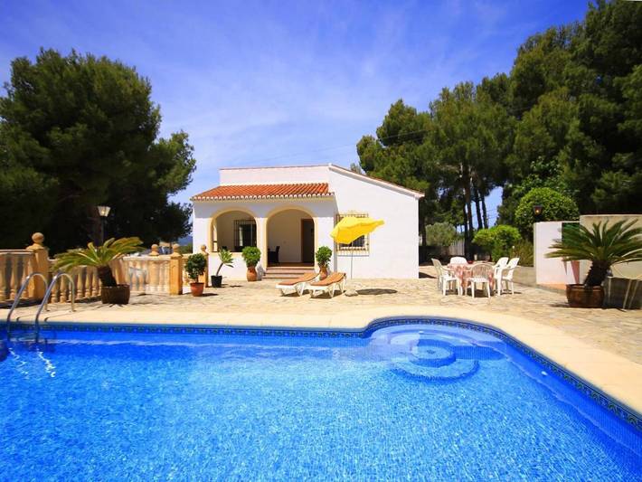 Casa rural para 6 personas, con piscina además de terraza y vistas, Se admiten mascotas en Jávea - 2