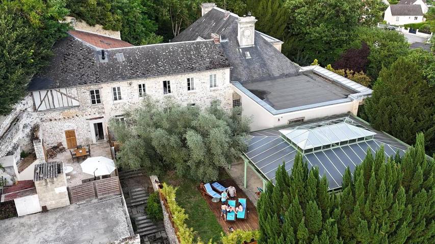 Maison d’hôte pour 6 personnes, avec piscine et sauna ainsi que jardin et vue, animaux acceptés dans l' Eure - 3