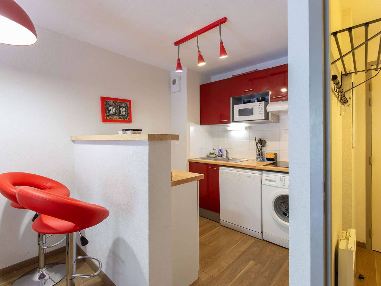 Ganze Wohnung, Gemütliche Wohnung 1 Zimmer + Ecke, 6 Pers, Gratis Wifi in Barèges in Sers, Nationalpark Pyrenäen