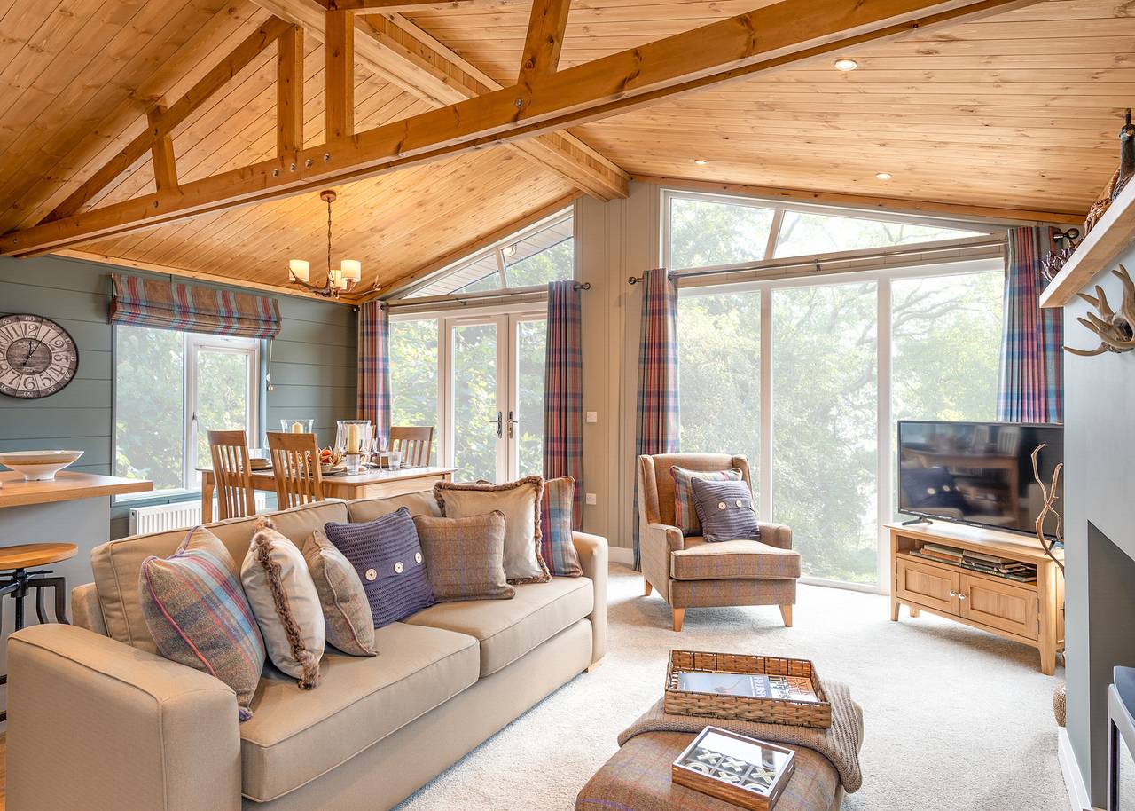 Kingfisher Lodge in Scottish Borders