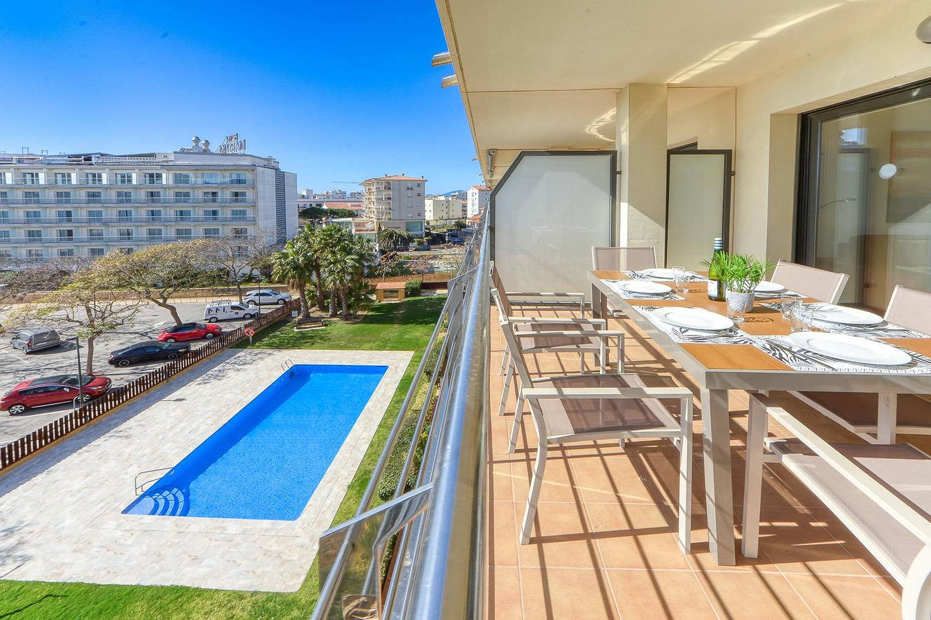 Apartamento entero, Apartamento de vacaciones para 6 personas con terraza in Roses, Alt Empordà