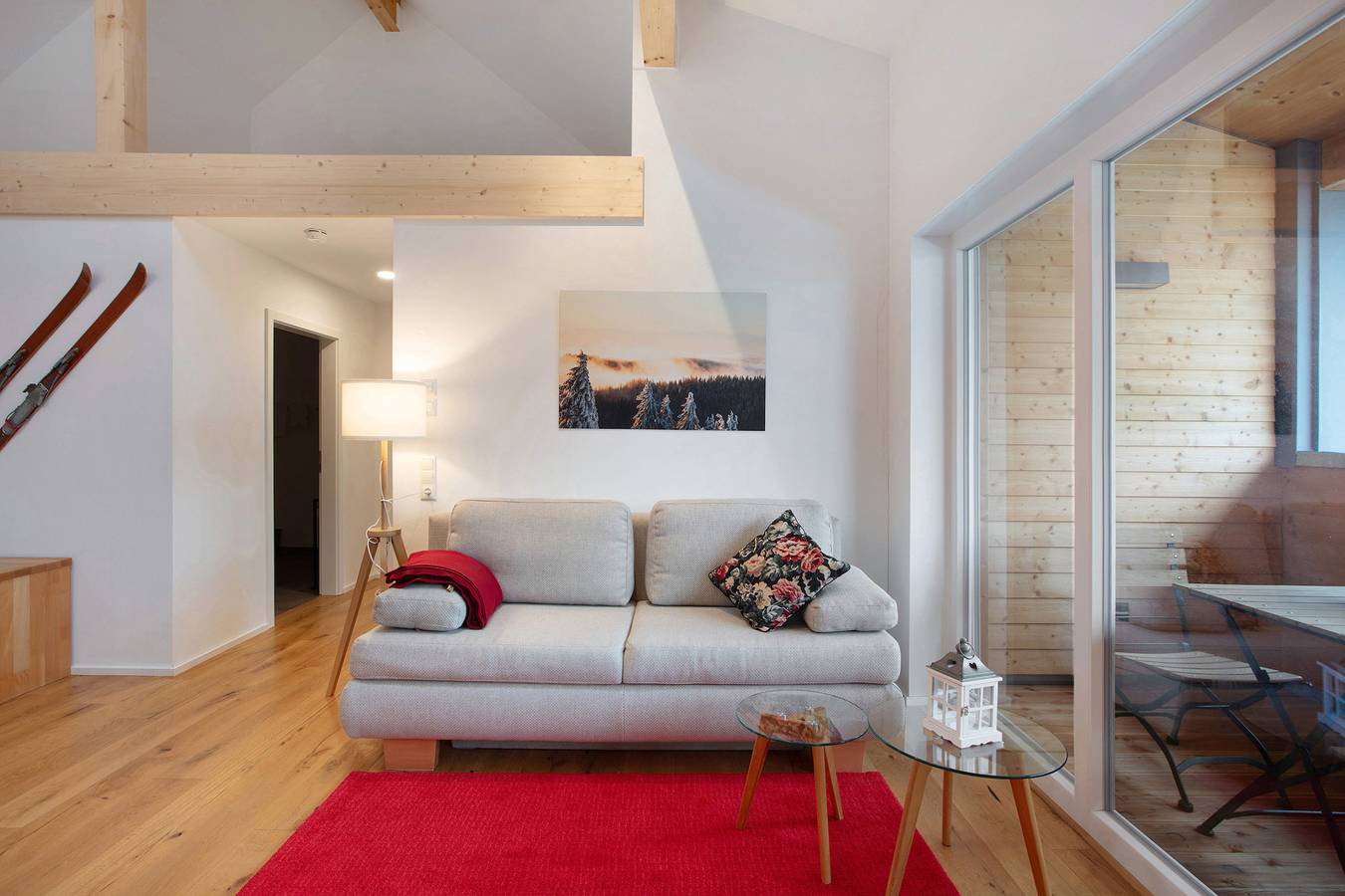 Ganze Wohnung, Ferienwohnung 'Gustel' mit Bergblick, Balkon und Wlan in Suedlicher Schwarzwald, Feldberg