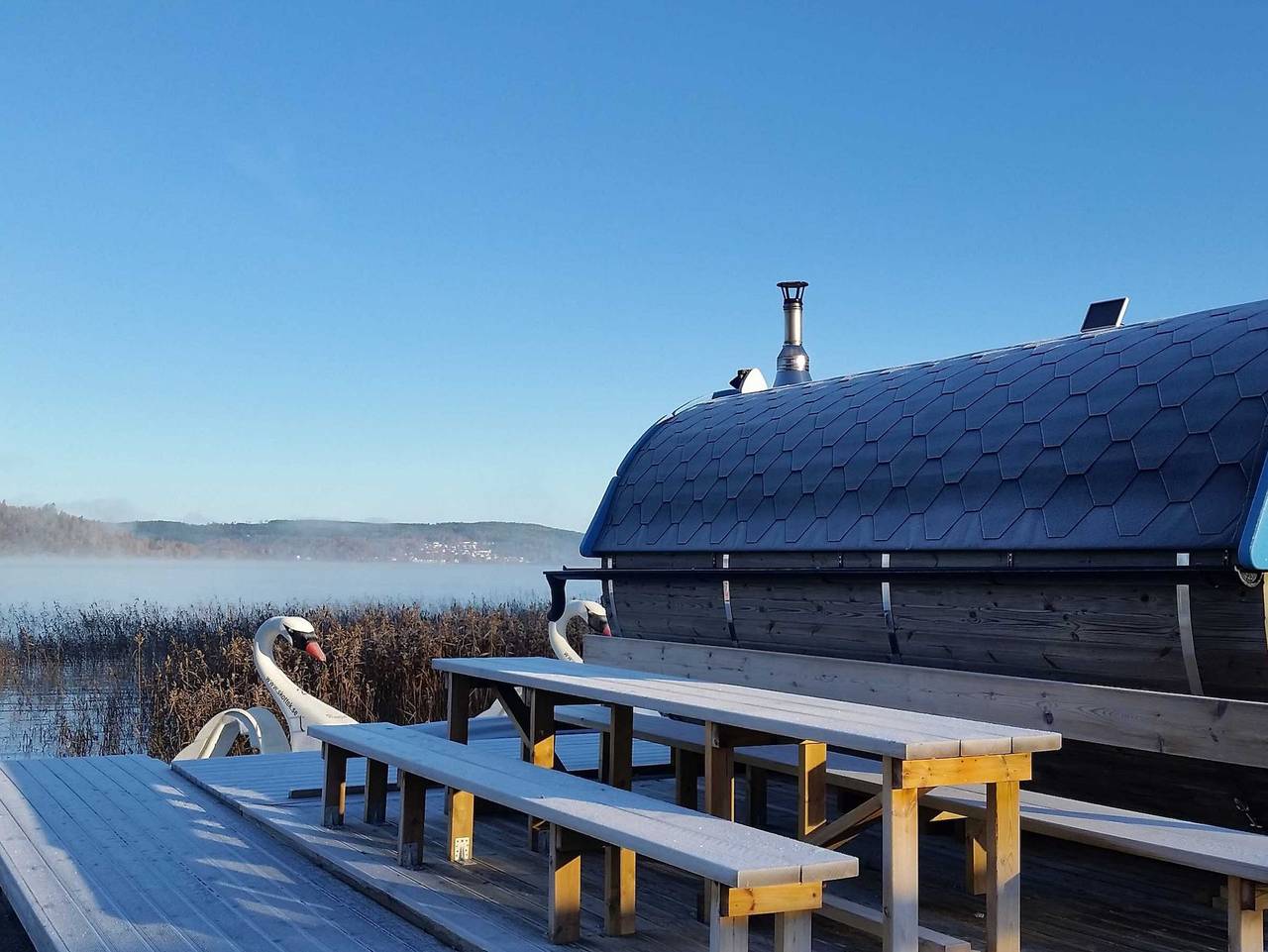 Skotteksgarden Camping&Stugby - Seebungalow in Marbäcks distrikt, Västergötland