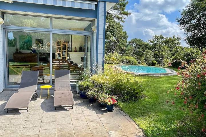 Ferienhaus für 6 Personen, mit Garten und Balkon sowie Pool, mit Haustier - 1