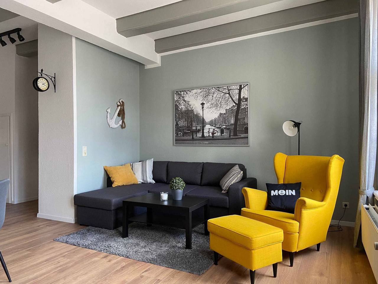 Ganze Ferienwohnung, Ferienwohnung Hafensicht 25507 in Weener, Emsland