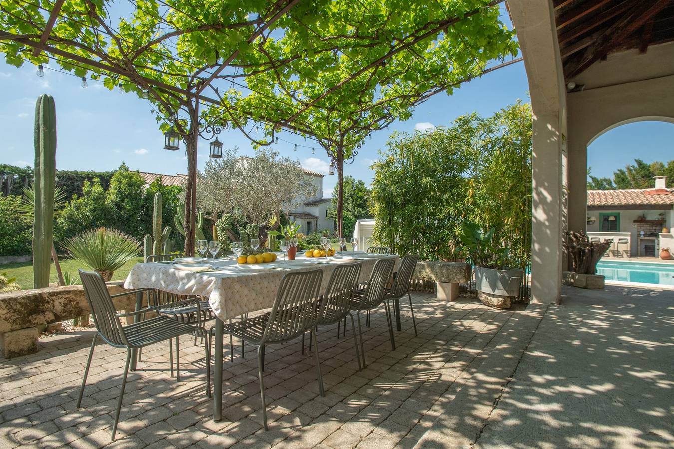 Maison 4 chambres avec piscine à Fontvieille in Fontvieille, Arles und Umgebung