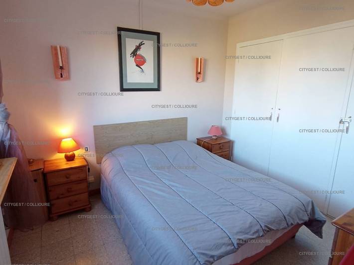 Ganze Wohnung, F2 Kabinenwohnung 300m vom Strand mit Privatparkplatz in La Côte Vermeille, Collioure