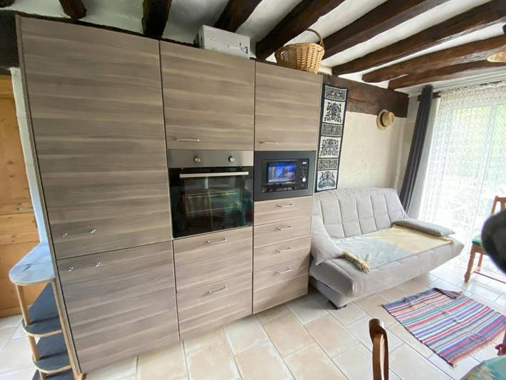 Location de vacances pour 3 personnes, avec jardin et vue à Pouillé - 3