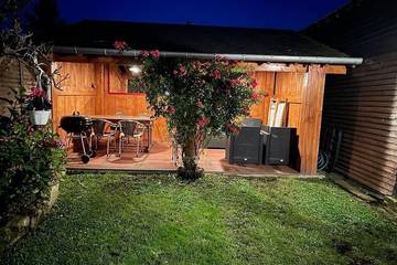 Gîte pour 4 personnes, avec jardin et terrasse, animaux acceptés à La Rivière-Saint-Sauveur