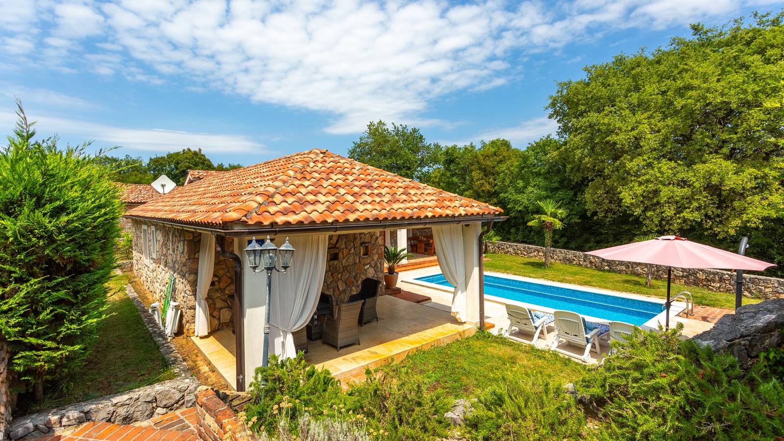 Villa Gostinjac 1 with pool Krk by Villas Guide in Gostinjac, Krk