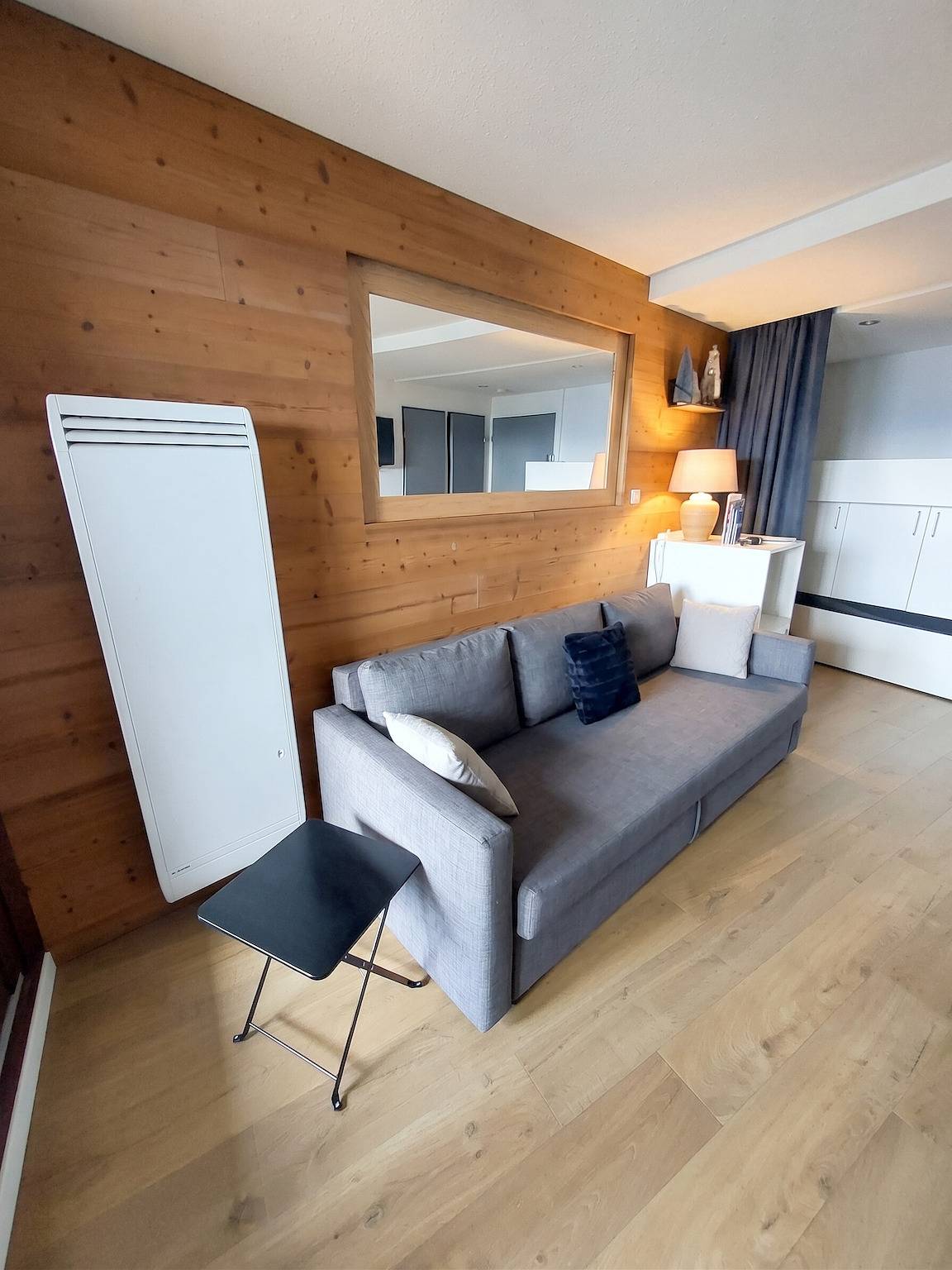Apartamento entero, Apartamento acogedor en L'Alpe d'Huez 27 m² con vista a la montaña in Huez, Parque Nacional de los Ecrins