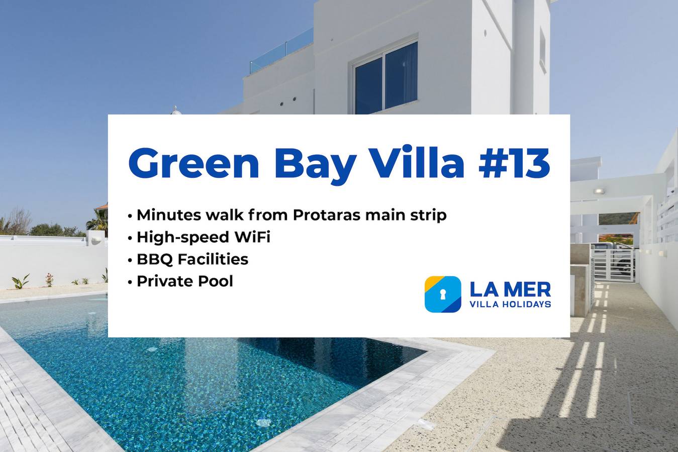 Green Bay Villa #13 in Protaras, Sud di Cipro